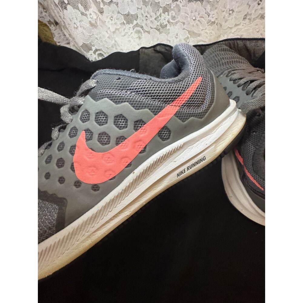 Size 7 - Nike Downshifter 7 Grey Lava Glow W - Picture 1 of 11